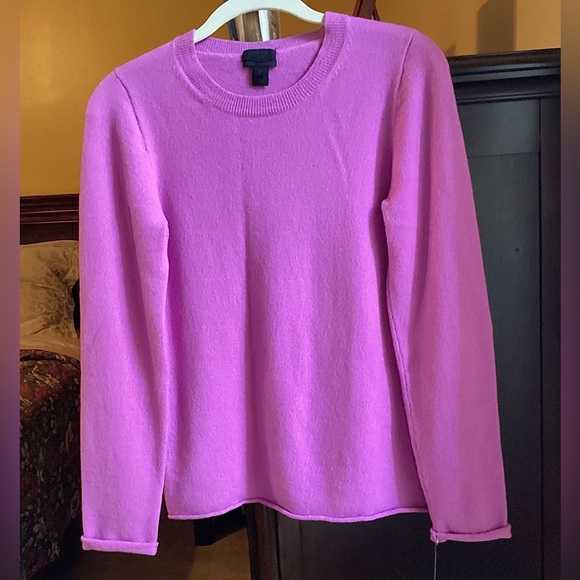 NWT J.CREW 100%Cashmere Sweater. M - Picture 8 of 14